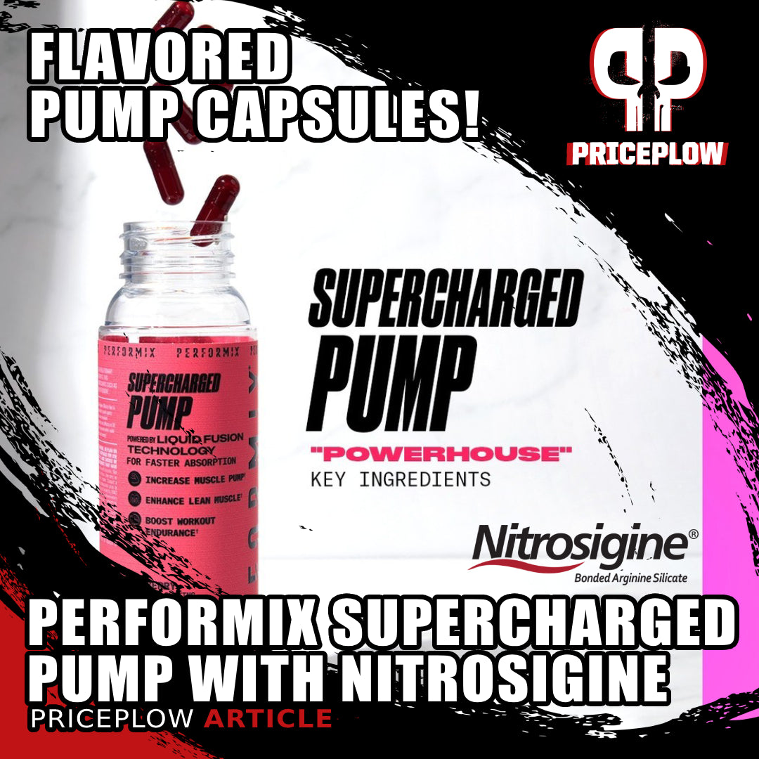 PERFORMIX® SUPERCHARGED PUMP: Flavored Nitrosigine® Nitric Oxide Capsules!