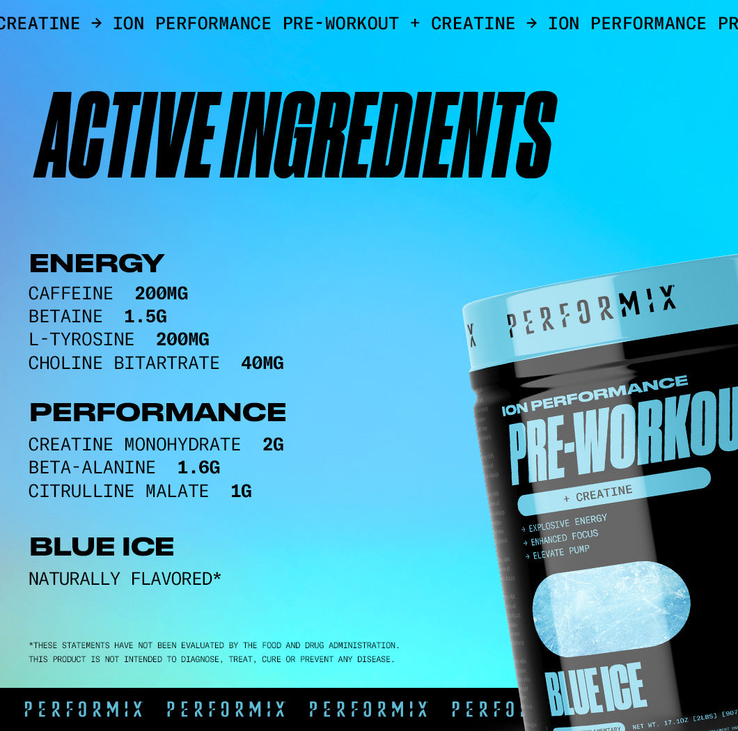 ION PRE-WORKOUT + CREATINE