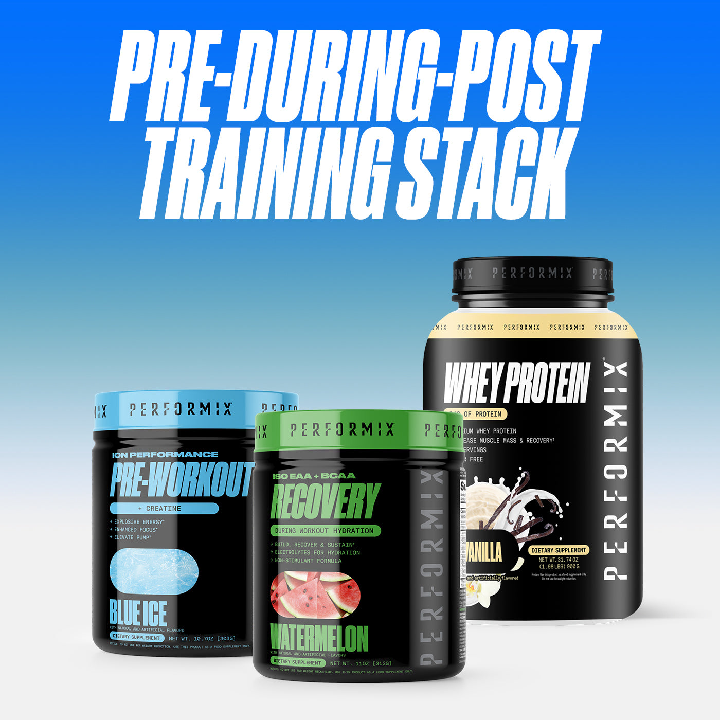Pre During Post Training Stack Performix