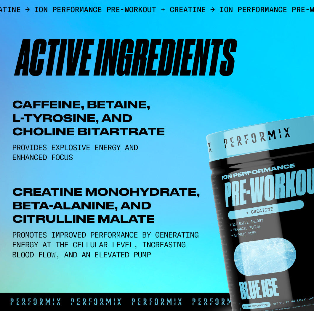ION PRE-WORKOUT + CREATINE